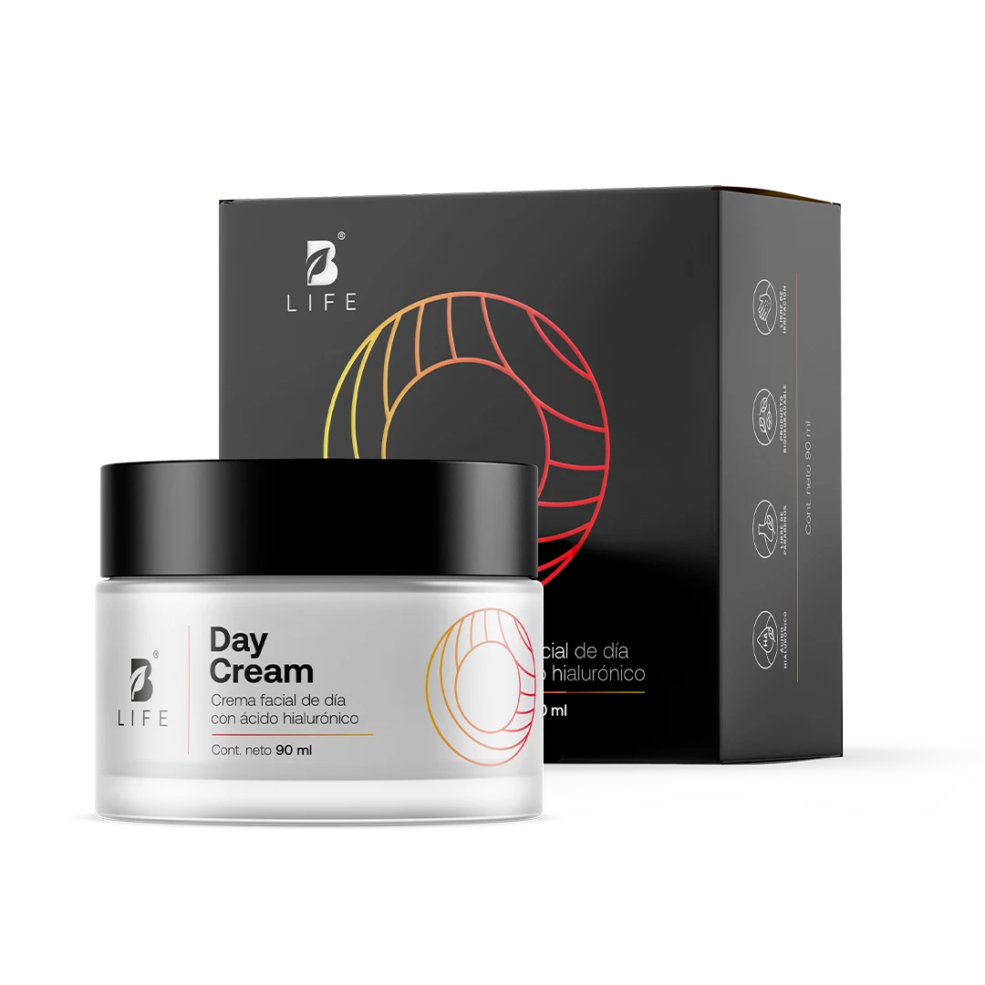 Day Cream | Crema Facial de Día con Ácido Hialurónico 90 ml - 90 ml - B Life®