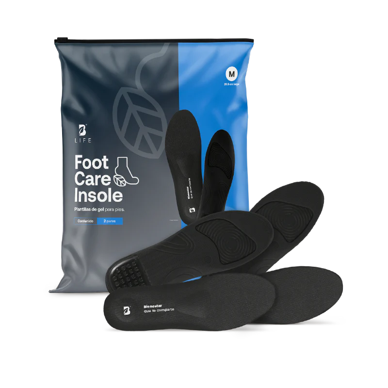 Dos Pares de Plantillas de Gel para Pies | Foot Care Insole