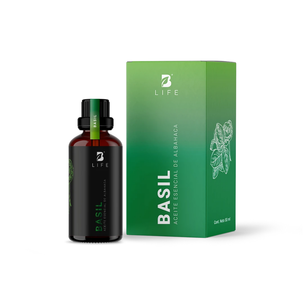 Essential Oil Basil | Aceite Esencial Albahaca 50 ml - 50 ml - B Life®