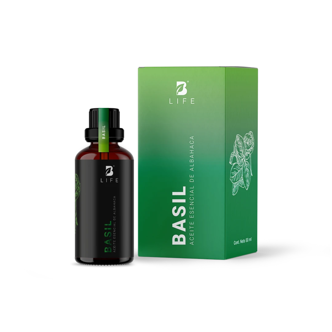 Essential Oil Basil | Aceite Esencial Albahaca 50 ml - 50 ml - B Life®