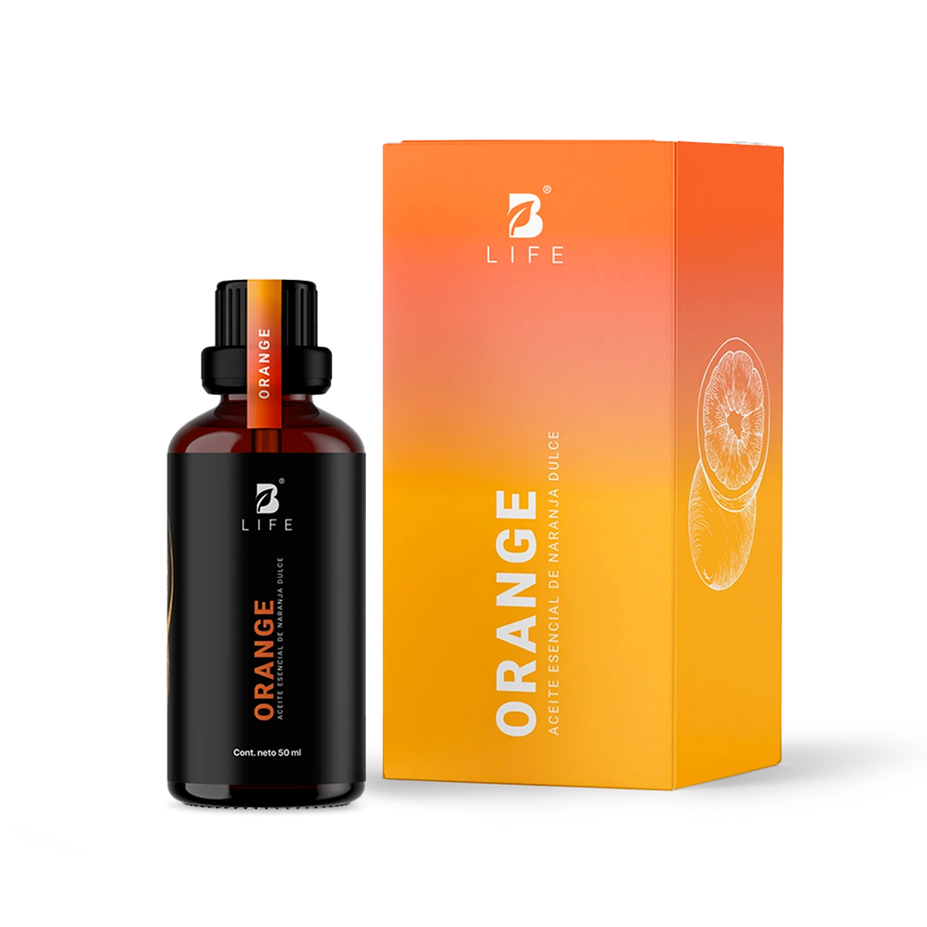 Essential Oil Orange | Aceite Esencial de Naranja 50 ml | Grado alimenticio - 50 ml - B Life®