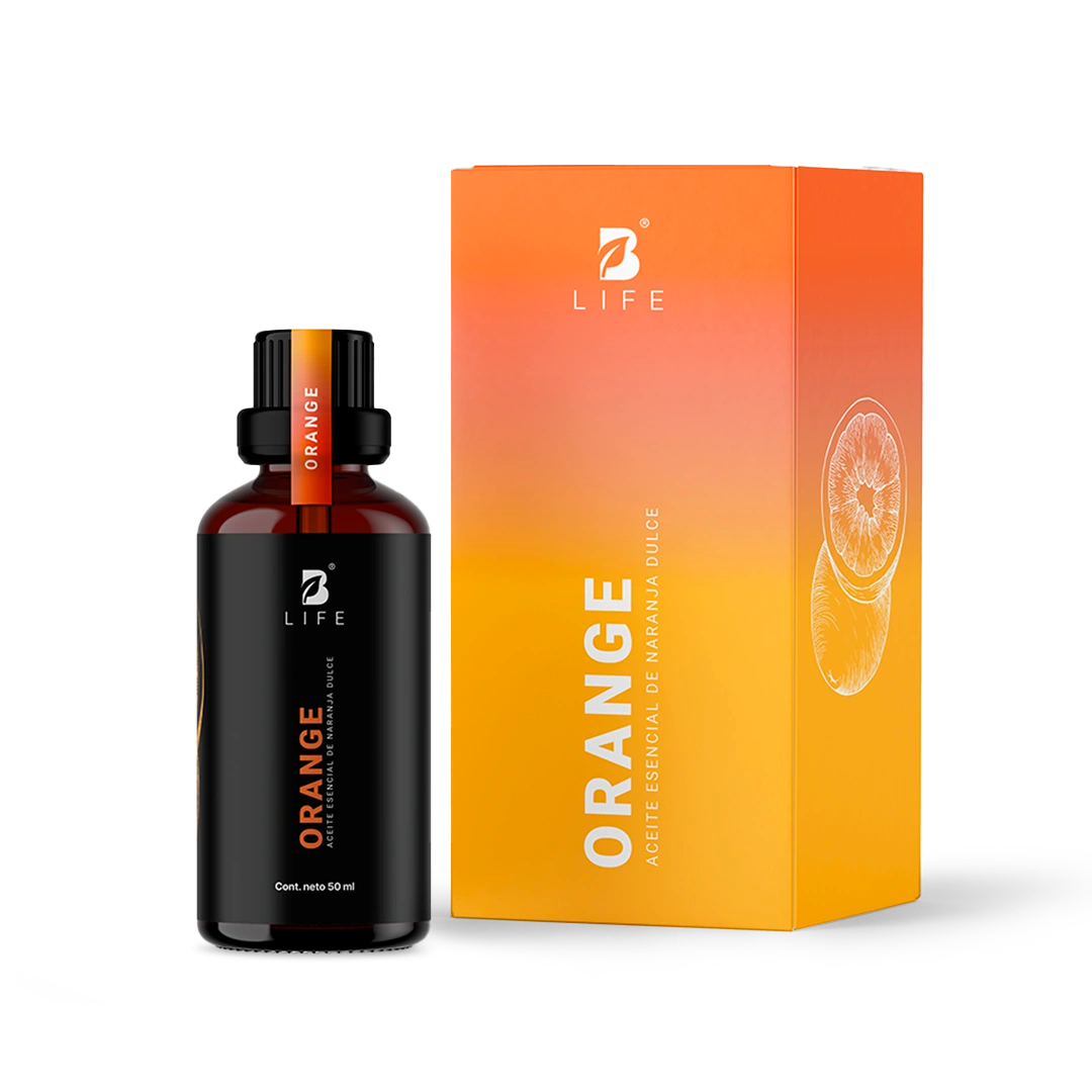 Essential Oil Orange | Aceite Esencial de Naranja 50 ml | Grado alimenticio - 50 ml - B Life®