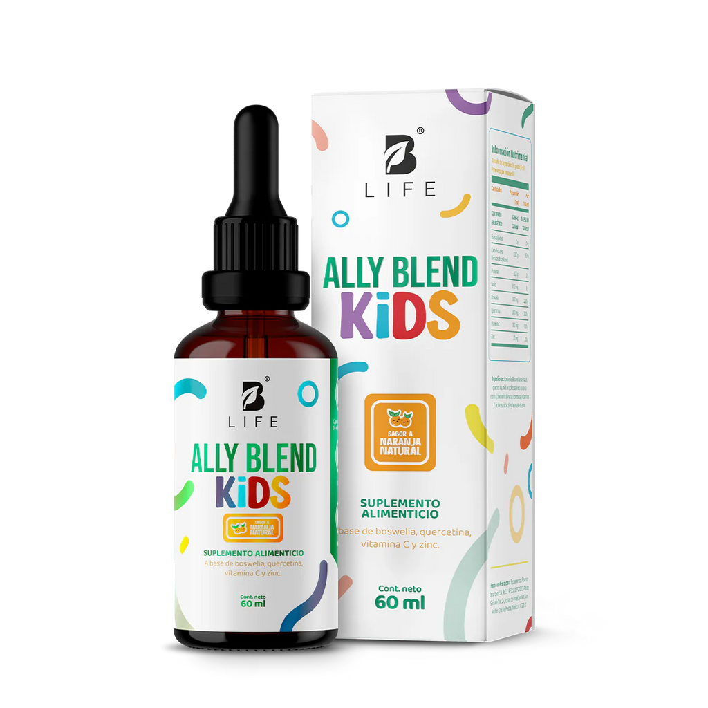 Mezcla de Boswelia y Quercetina en gotas | con Vitamina C y Zinc | para mayores de 3 años | 60 ml
