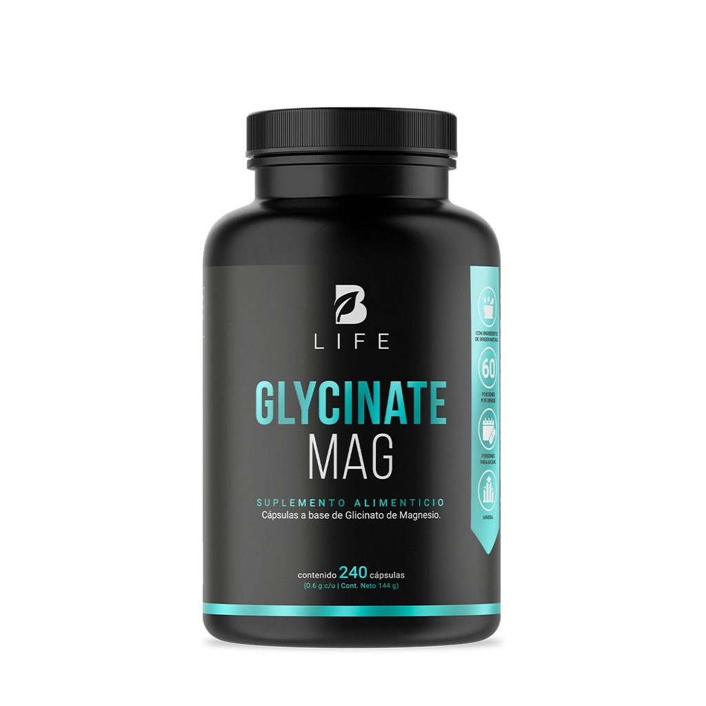  Glicinato de Magnesio | Alta Absorción | con 1800 mg por porción