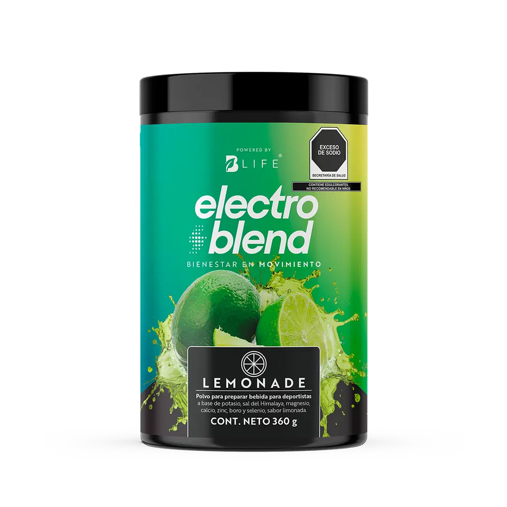 Electroblend Lemonade | Bebida Hidratante Sin Azúcar sabor Limonada 60 servicios