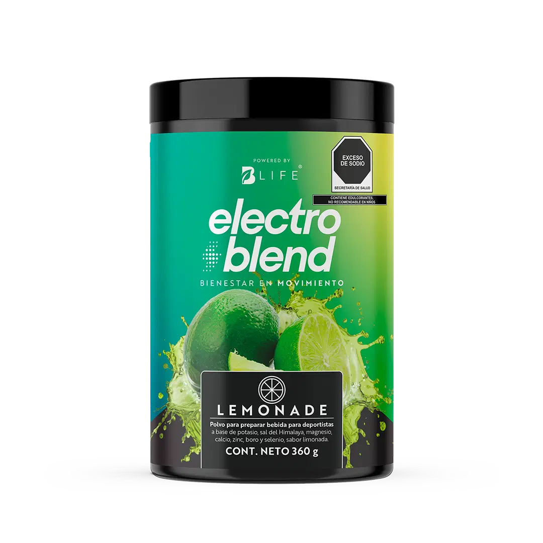 Electroblend Lemonade | Bebida Hidratante Sin Azúcar sabor Limonada 60 servicios