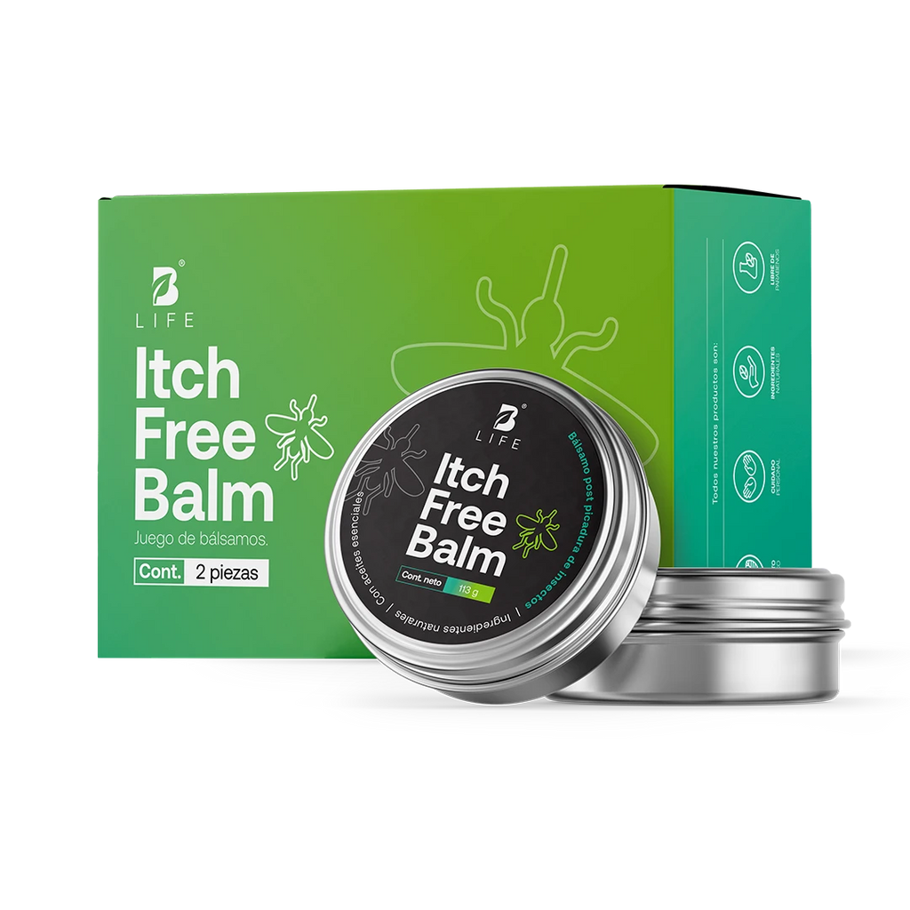 Itch Free Balm | Bálsamo Post-picaduras de insectos 2 piezas 113 g c/u - 226 g - B Life®