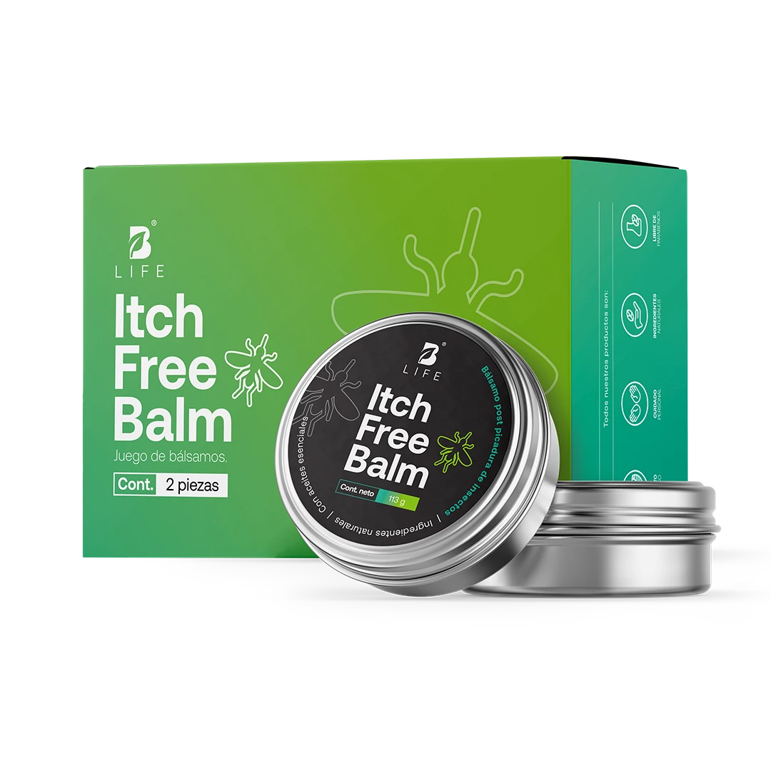 Itch Free Balm | Bálsamo Post-picaduras de insectos 2 piezas 113 g c/u - 226 g - B Life®