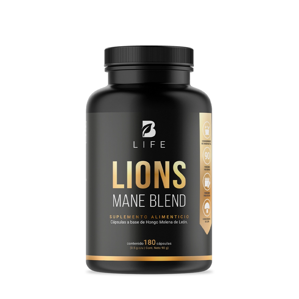 Hongo Melena de León Puro | 1000 mg por porción 