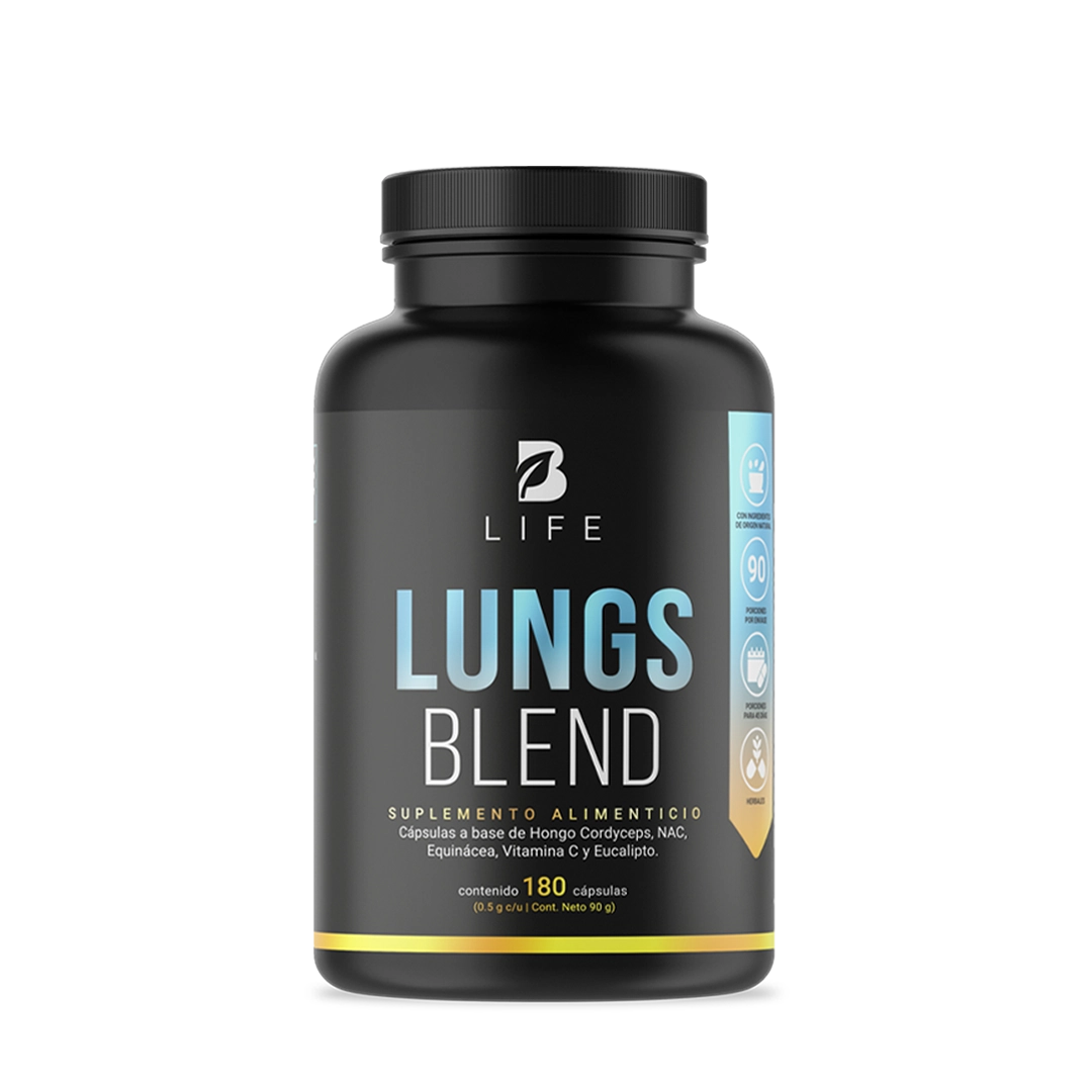 Mezcla con Cordyceps, NAC, Equinácea, Vitamina C y Eucalipto | 1000 mg por porción | 180 Cápsulas