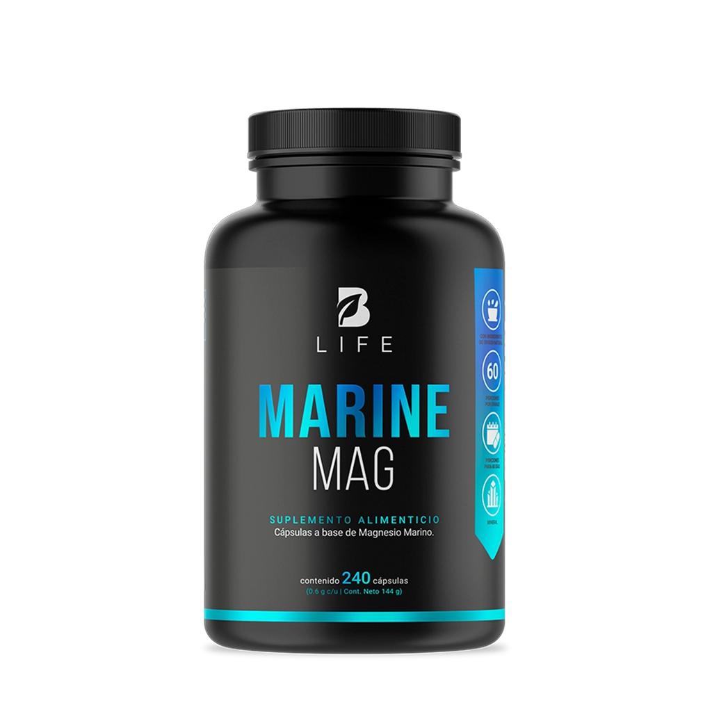 Magnesio Marino | 2400 mg por poción | 240 Cápsulas 