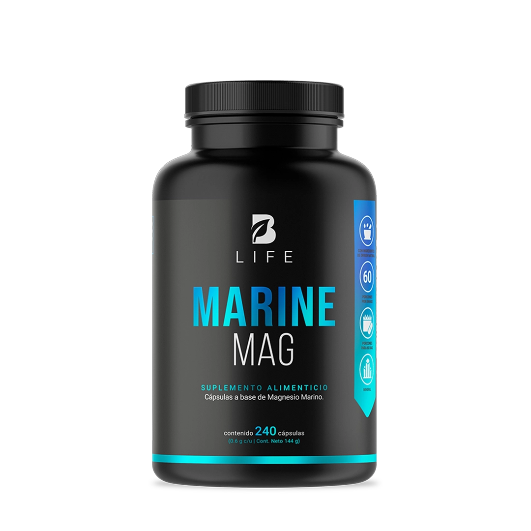Magnesio Marino | 2400 mg por poción | 240 Cápsulas 