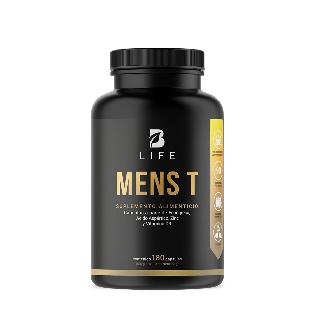 Mezcla de Vitaminas Para Hombre | Fenogreco, Ácido Aspártico, Arginina, Zinc y D3 