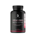 Myo & D-Chiro Inositol en cápsulas | Relación Ideal 40:1 de Alta Pureza | Fórmula Platinum | 2000 mg por porción - 240 Caps | 500 mg - B Life®
