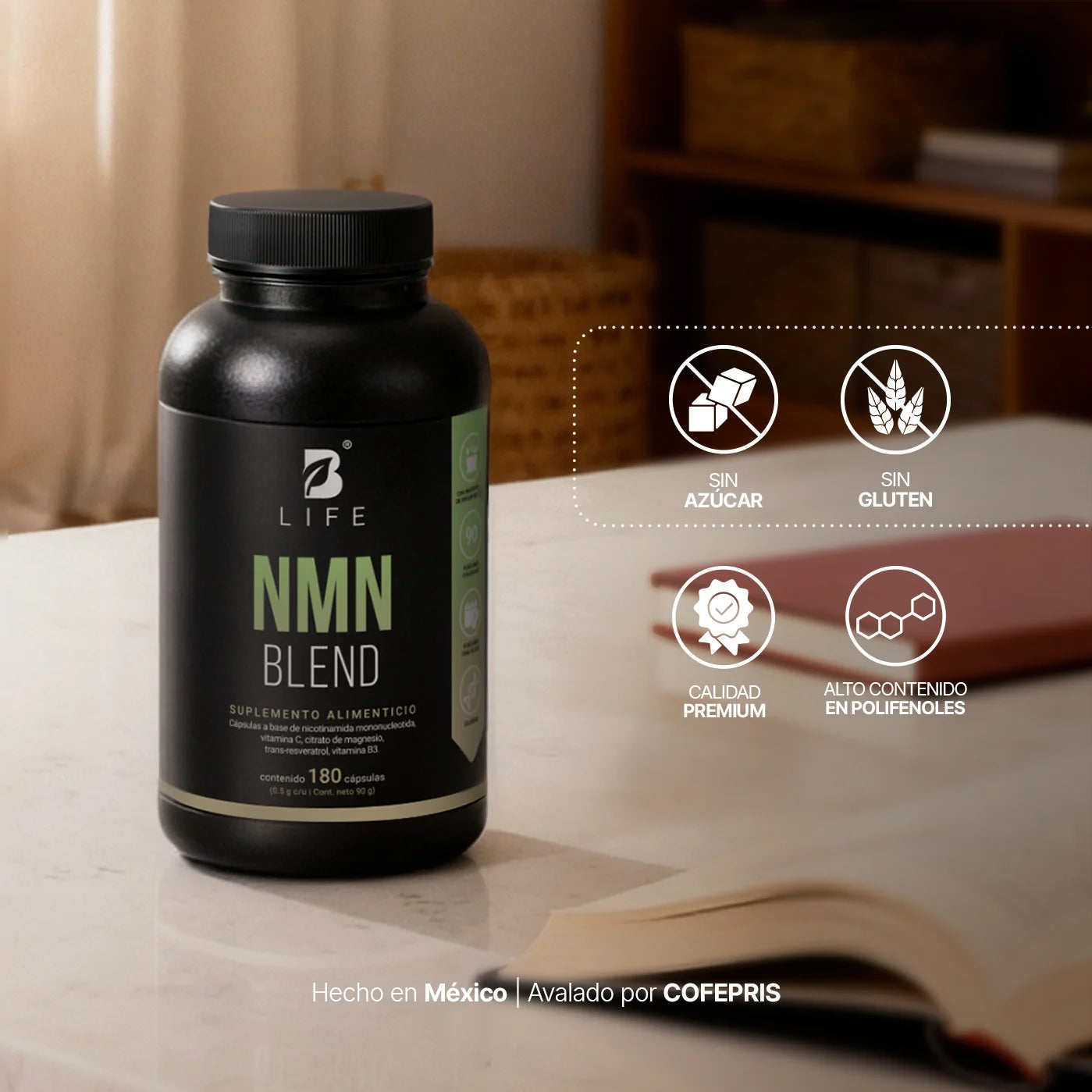 suplemento-natural-nmn-blend-vitamina-c-magnesio-resveratrol-vitamina-b3-capsulas