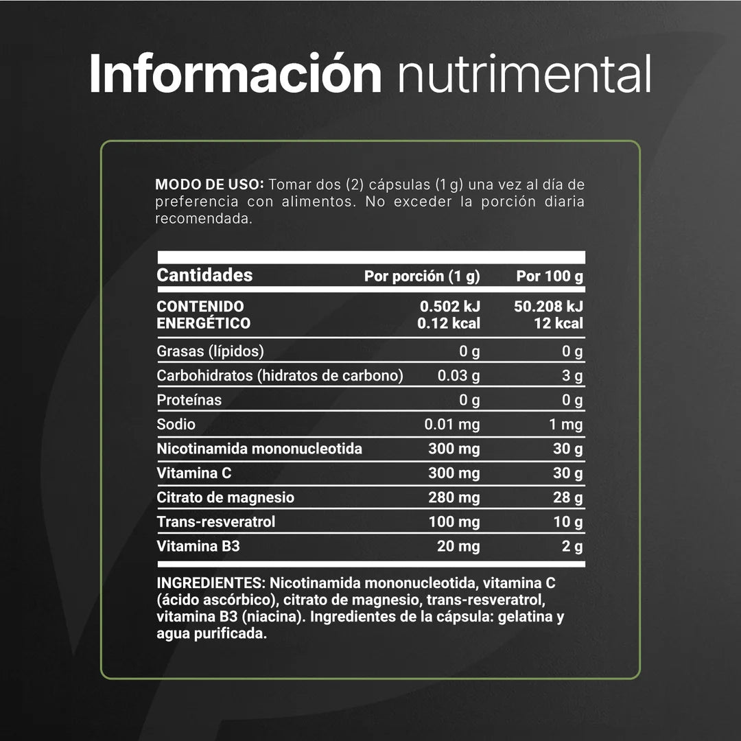 suplemento-natural-nmn-blend-vitamina-c-magnesio-resveratrol-vitamina-b3-capsulas