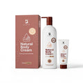 Natural Body Cream | Crema Corporal Hidratante 1 L - 2 Piezas. - B Life®