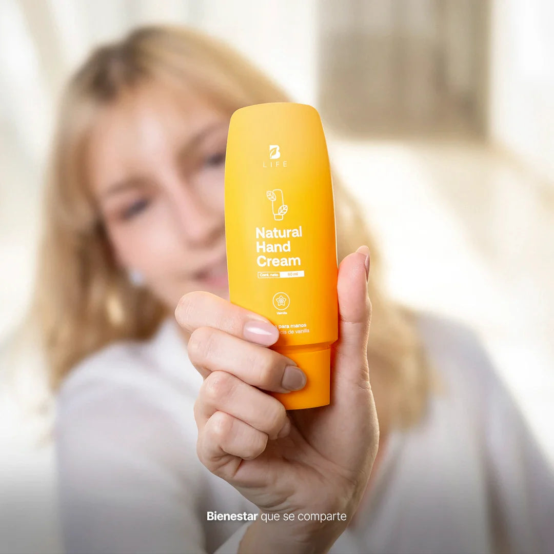 Natural Hand Cream Vainilla | Crema Natural para Manos Vainilla 80 ml c/u