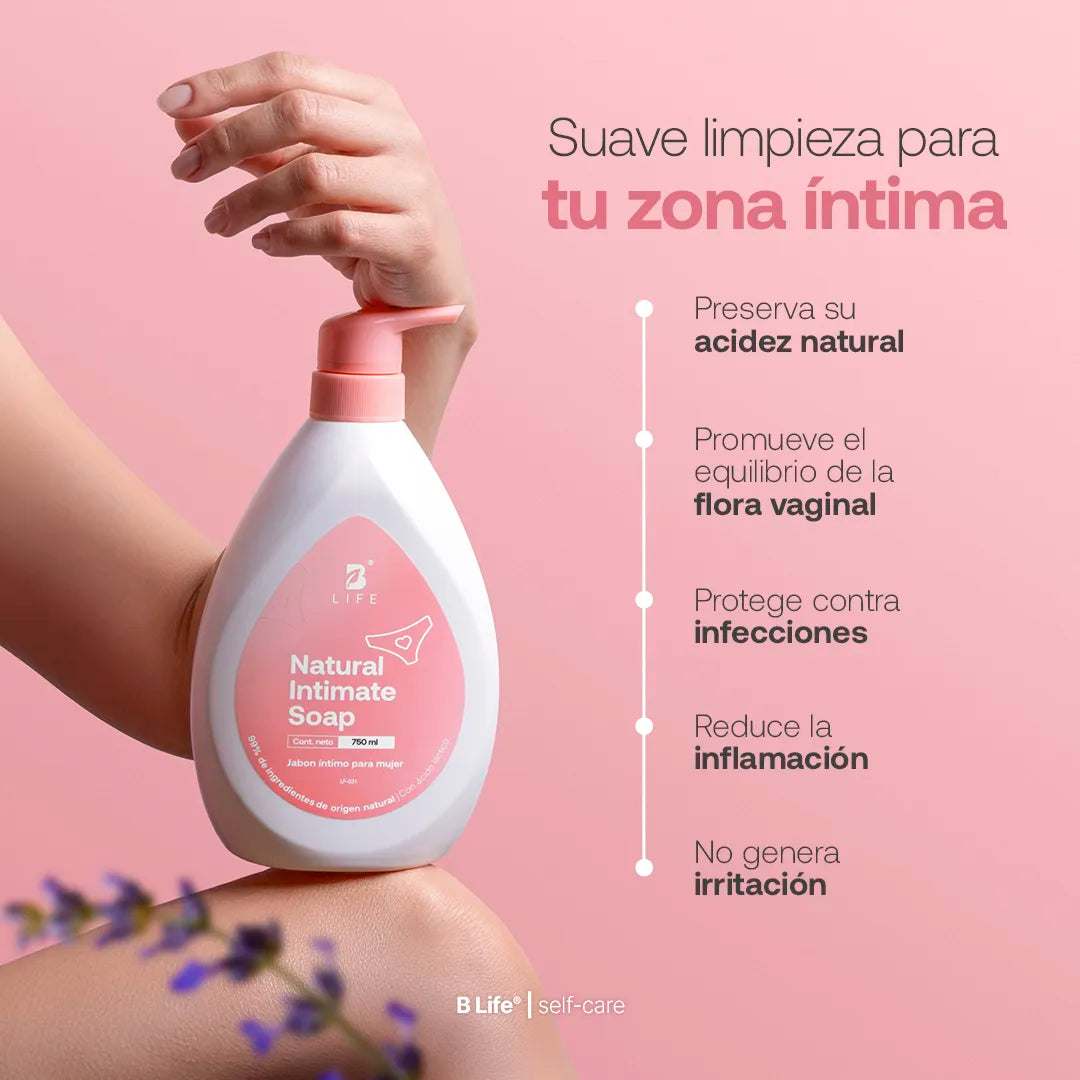 Natural Intimate Soap | Jabón Íntimo para Mujer 750 ml