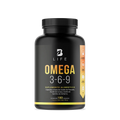 Omega 3-6-9 con Aceite de Pescado (EPA y DHA), Linaza y Cártamo | 1000 mg por Porción 