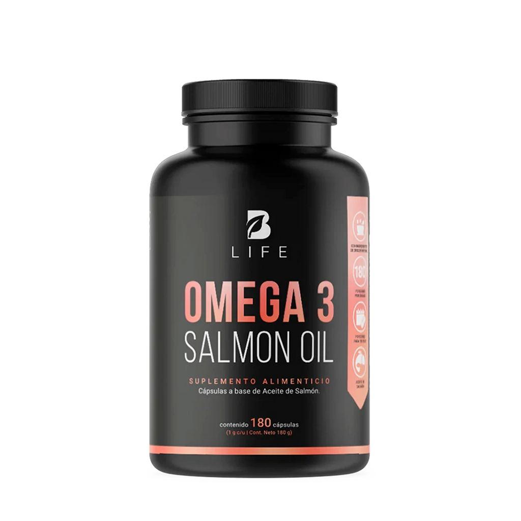 Omega 3 Aceite Puro de Salmón | con 1000 mg por porción 