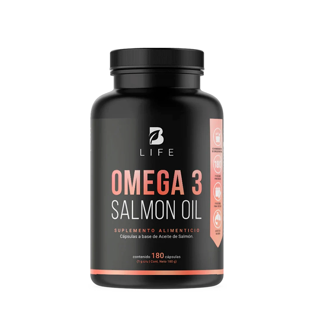 Omega 3 Aceite Puro de Salmón | con 1000 mg por porción 