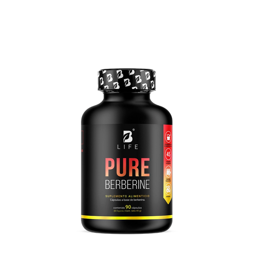Berberina HCL Pura 500 mg por cápsula | 1000 mg por porción