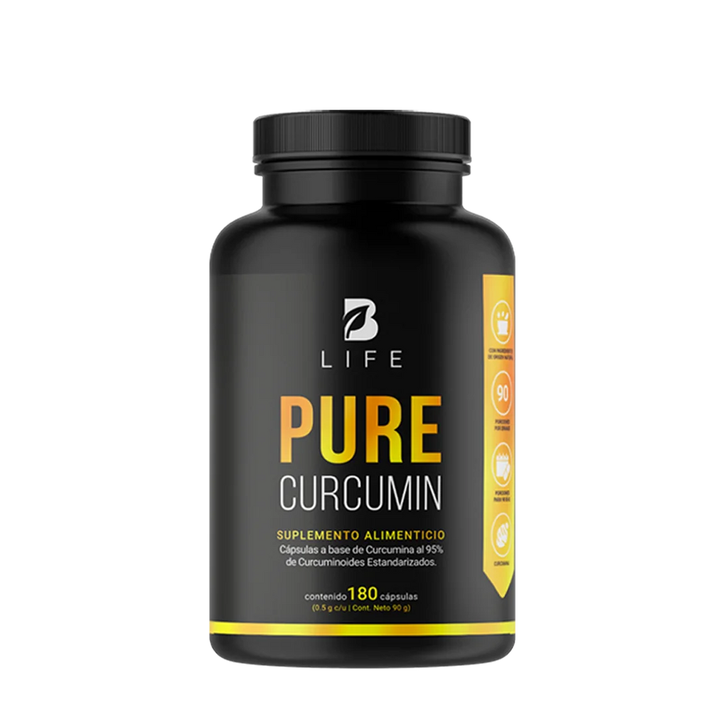 Curcumina Pura | 180 Cápsulas 1000 mg por porción