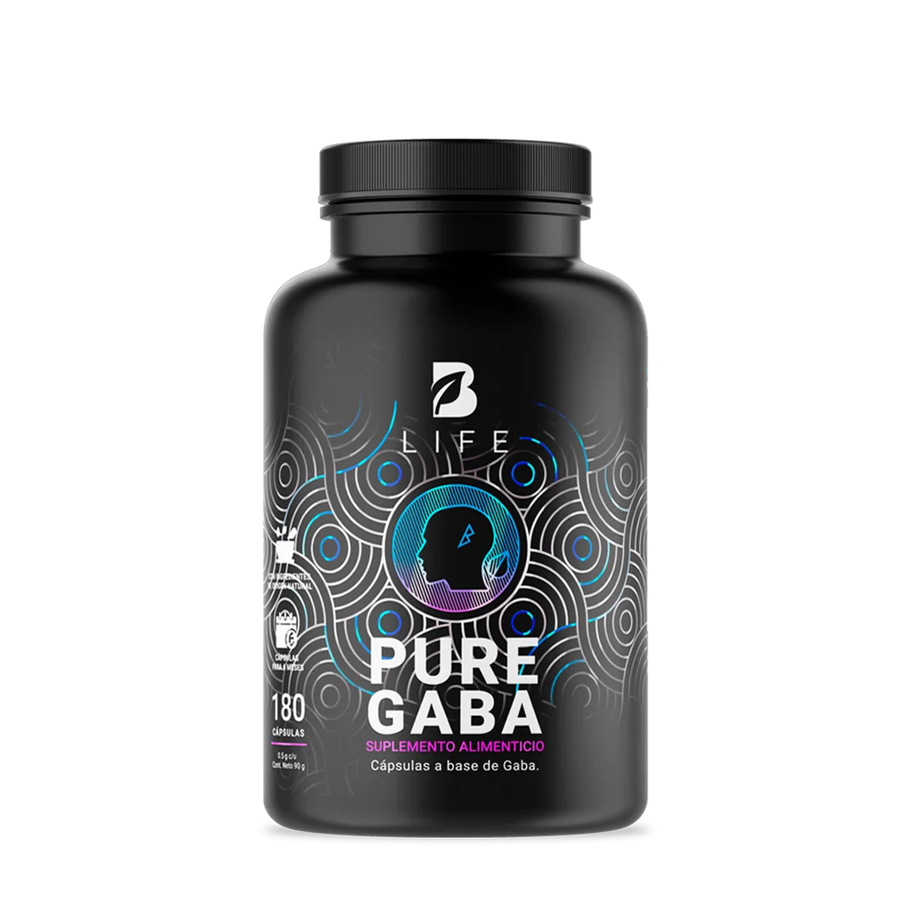 Gaba Pura | 500mg por porción | 180 cápsulas