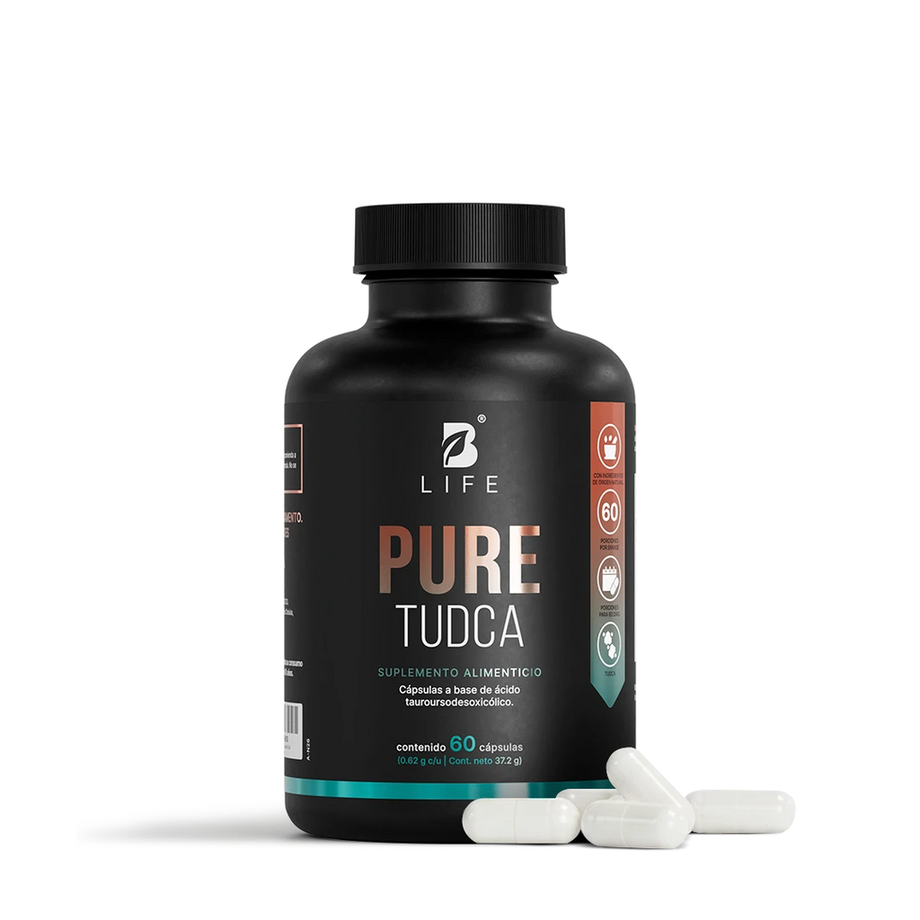 TUDCA  | Alta Pureza | 500 mg por cápsula | 60 Cápsulas - 60 cáps - B Life®
