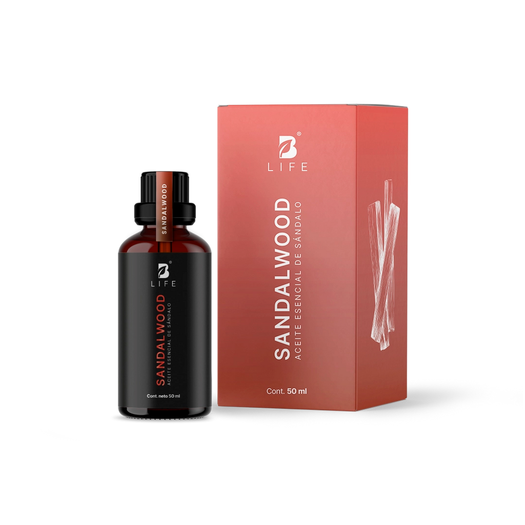 Sandalwood Essential Oil | Aceite Esencial de Sándalo 50 ml  - 50 ml - B Life®
