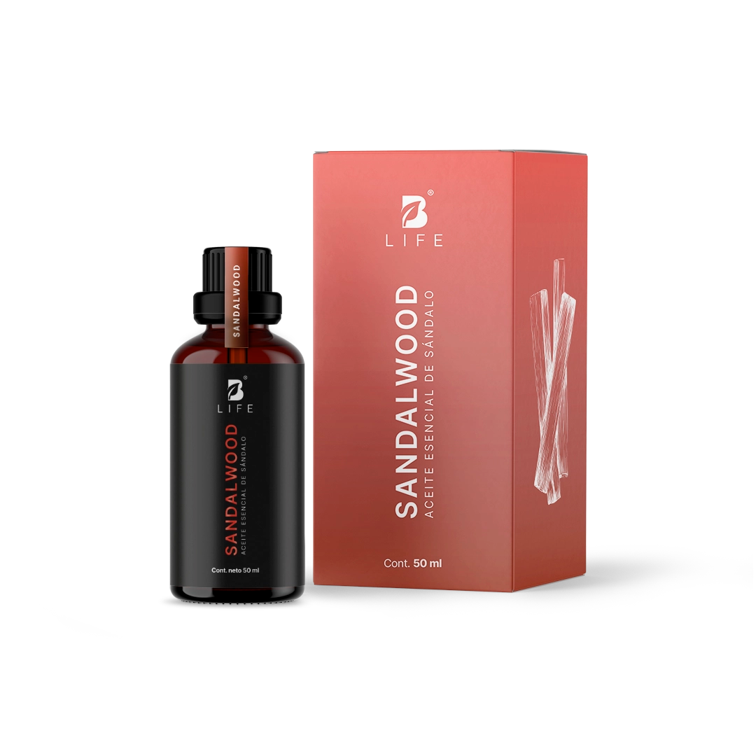 Sandalwood Essential Oil | Aceite Esencial de Sándalo 50 ml  - 50 ml - B Life®