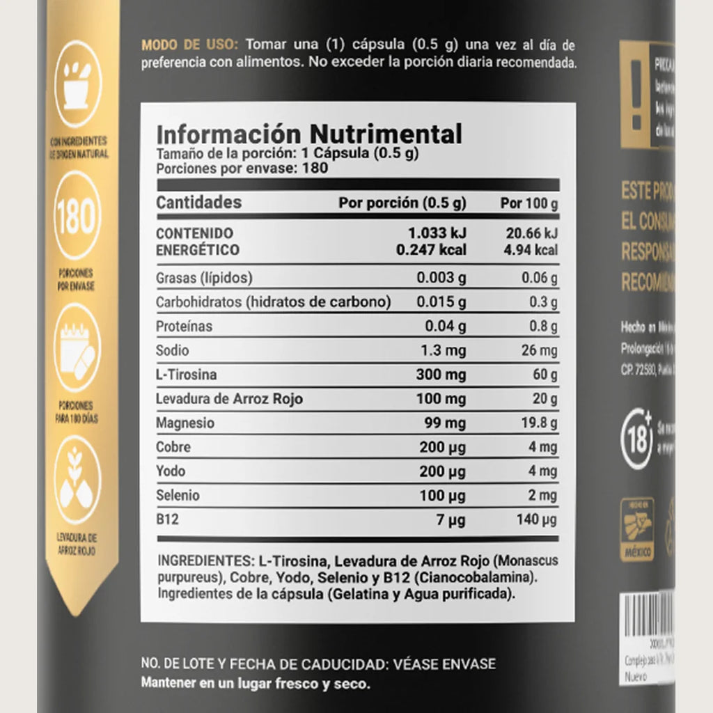suplemento-natural-thyro-complex-l-tirosina-yodo-vitamina-b12-capsulas
