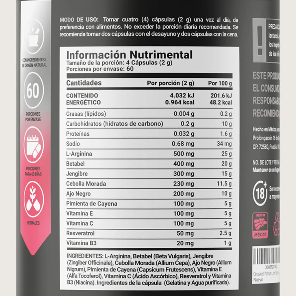 suplemento-natural-venflow-platinum-l-arginina-jengibre-ajo-negro-capsulas